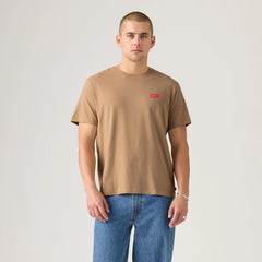 Relaxed Fit Short-Sleeve Graphic T-Shirt - Lasso Tigers Eye - Brown