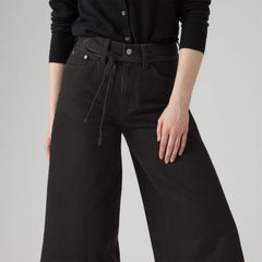 XL Culotte Women's Jeans - Now Hear Me - Black