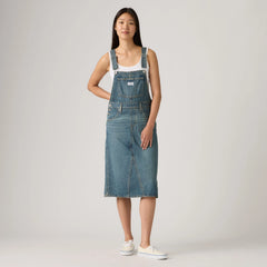 Deconstructed Midi Skirtall - About Last Week Skirtall - Medium Wash