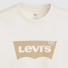 Standard Fit Classic Graphic T-Shirt - Egret - White