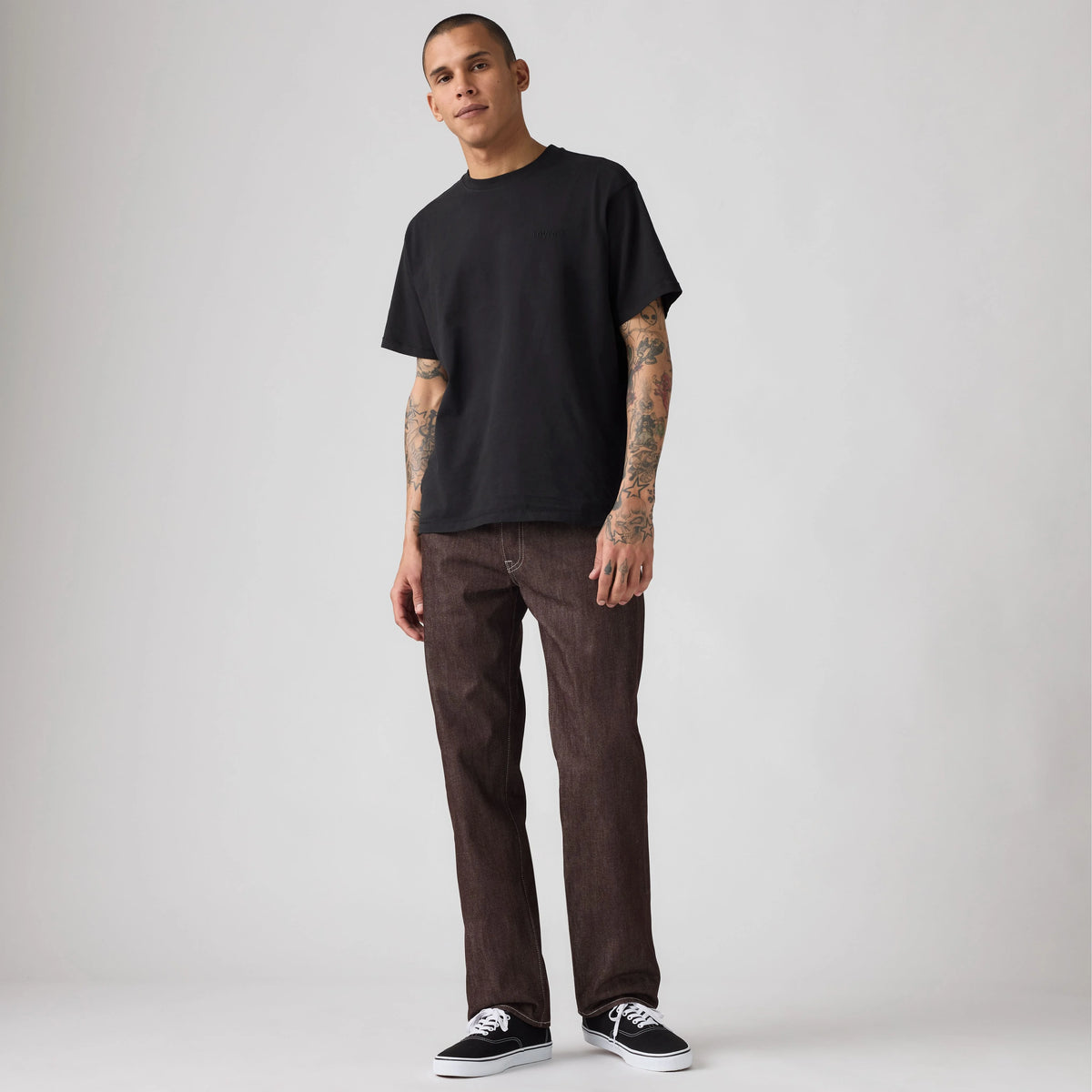 501® Original Shrink-to-Fit™ Men's Jeans - Burgundy Rigid - Brown