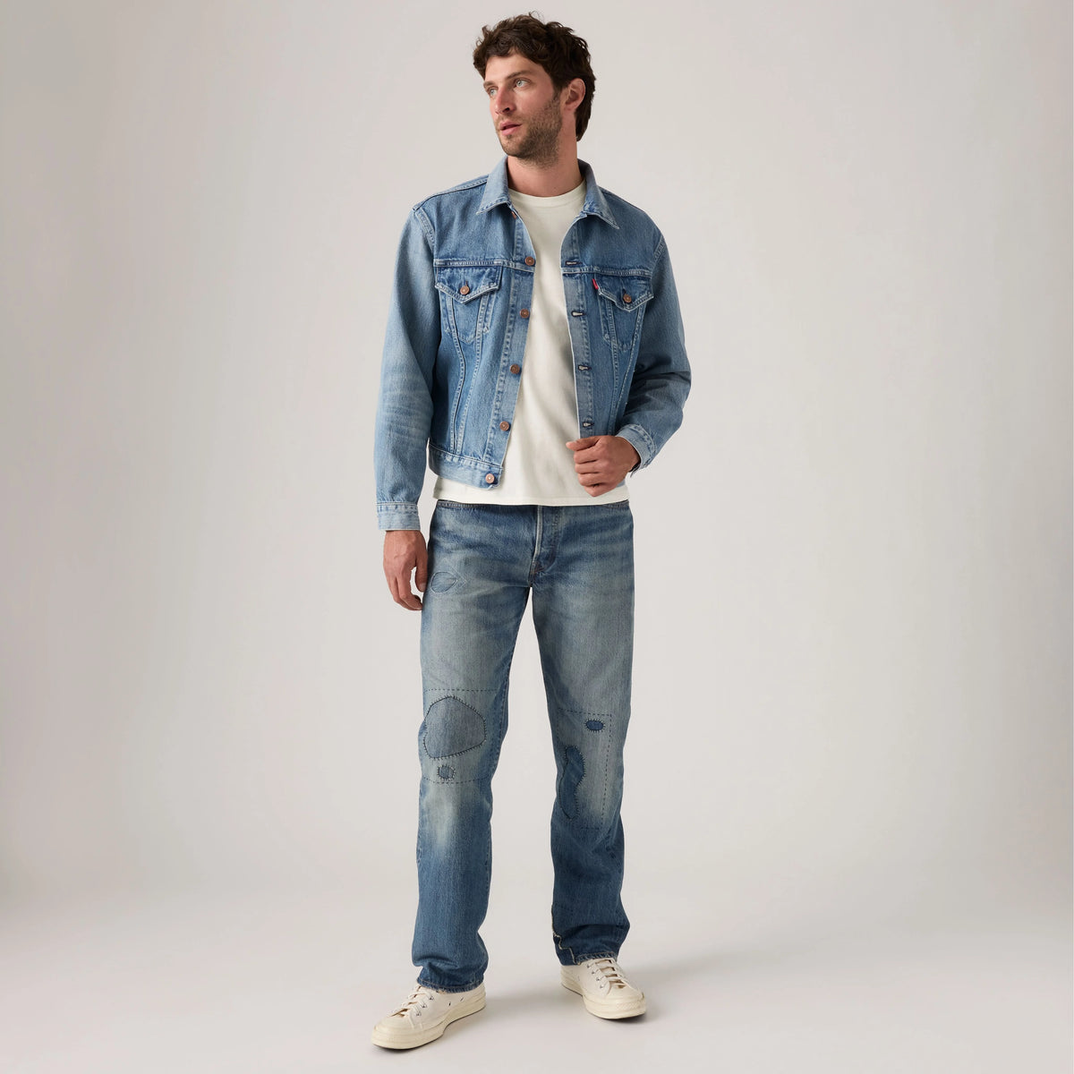 1947 501® Original Men's Jeans - Holcomb - Medium Wash