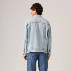 Relaxed Fit Trucker Jacket - Into The Light - Light Wash