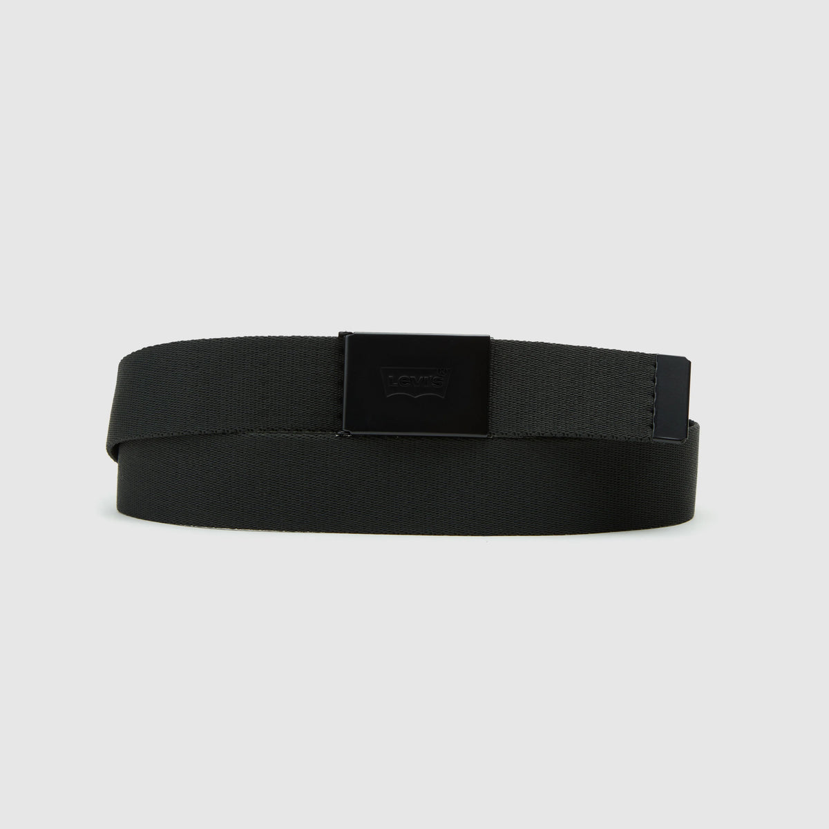 Belt with Tonal Logo - Regular Black