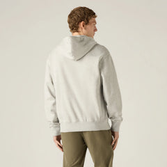 Authentic Full Zip Garment Dye Sweatshirt - Light Grey Heather - Grey
