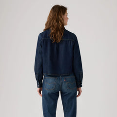 Logan Shirt - Tencel Dark Nights - Dark Wash
