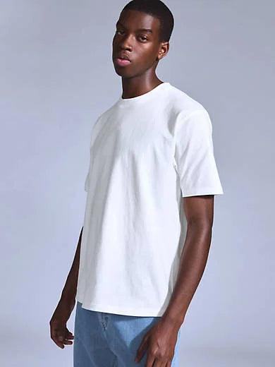 Relaxed T-Shirt - White - White