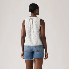 Luella Blouse - Babitz Ditsy Glacier - Multi-Color