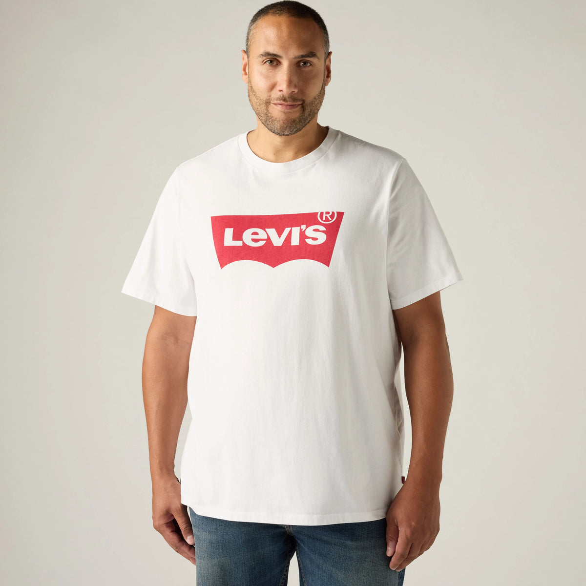 Levi's® Logo Graphic T-Shirt (Big) - White