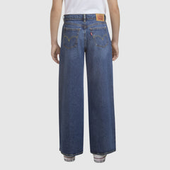 High Rise Baggy Jeans Big Girls 7-16 - Pacific Highway - Dark Blue
