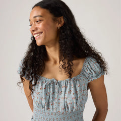 Yara Crepe Dress - Alona Floral    - Multi - Color