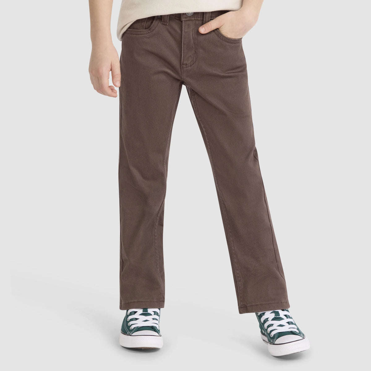 511™ Sueded Pants Little Boys 4-7 - Hot Chocolate - Brown