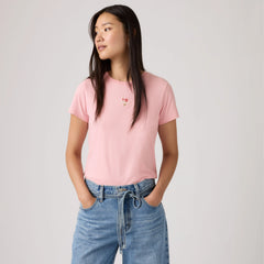 Levi's® Logo Perfect Tee Shirt - Coral Blush - Pink