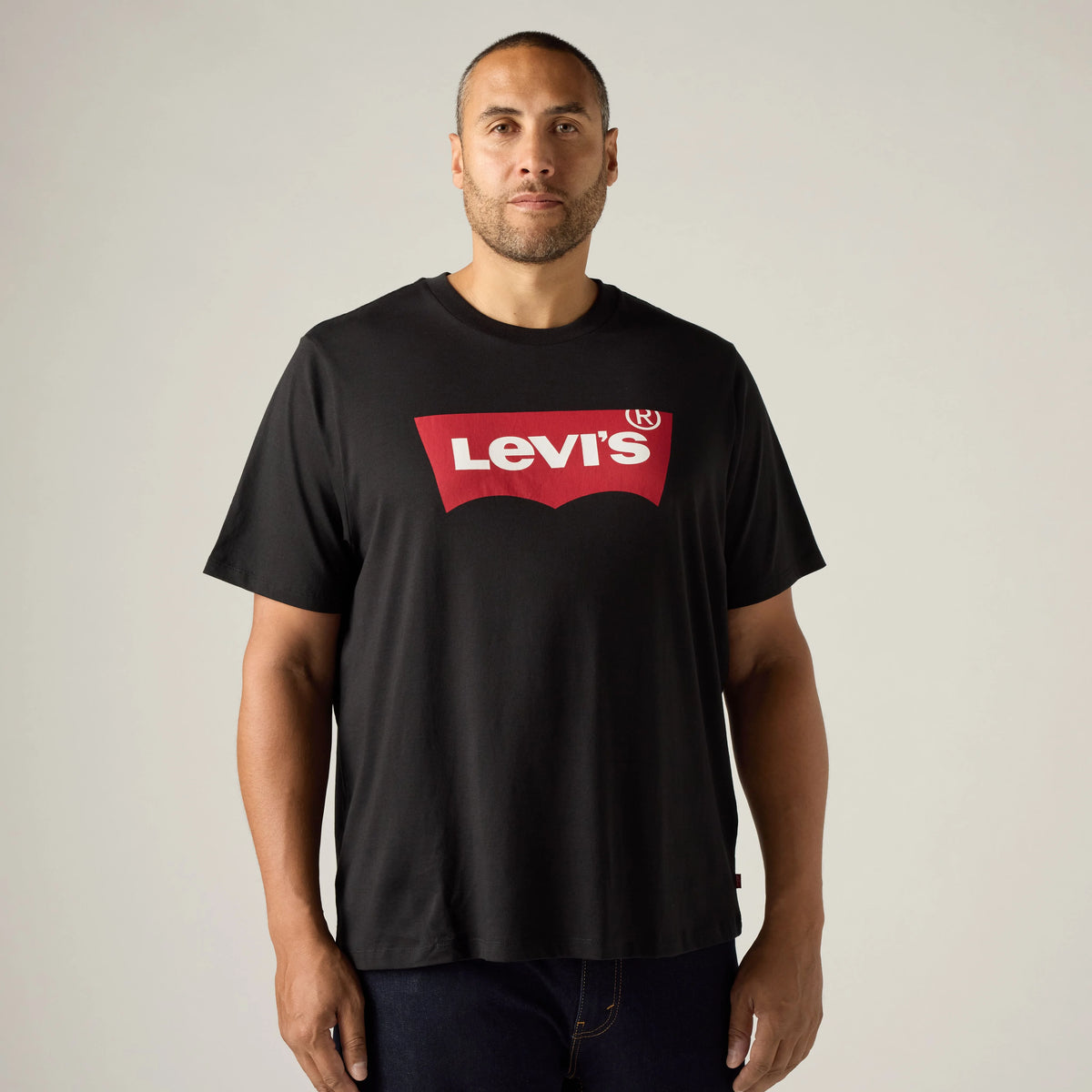 Levi's® Logo Graphic T-Shirt (Big) - Bw Srt Mineral Black - Black