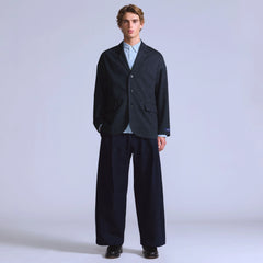 Pleated Men's Trousers - Ivy Wash MOJ - Medium Wash