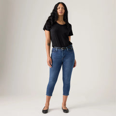311 Shaping Skinny Capri Women's Jeans - Lapis - Dark Wash