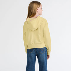 Meet and Greet Graphic Hoodie Big Girls 7-16 - French Vanilla - White