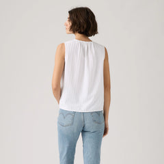 Luella Blouse - Bright White - White