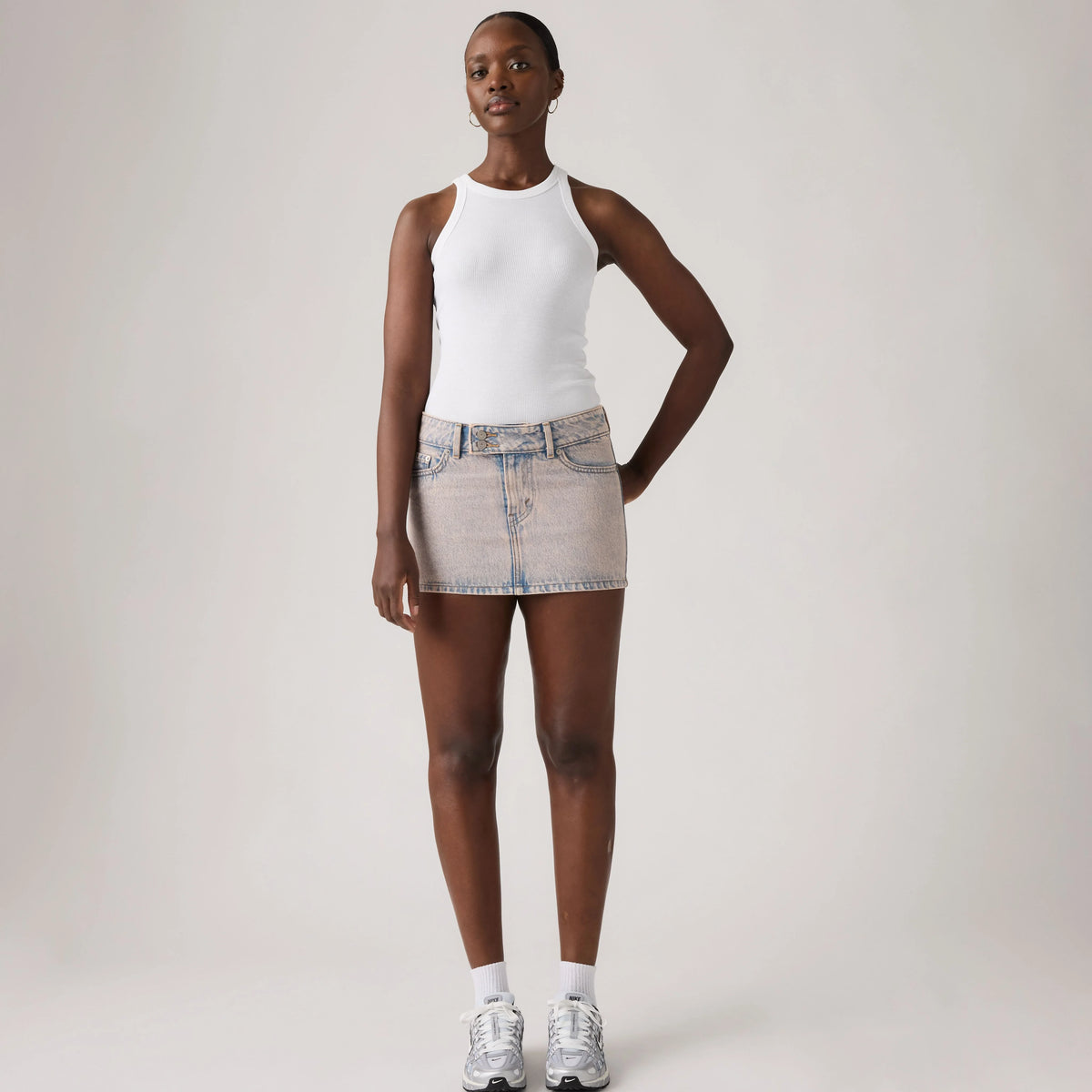 Superlow Mini Skirt - Rose Water Skirt - Pink