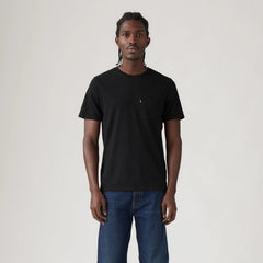 Classic Pocket T-Shirt - Mineral Black Slub - Black