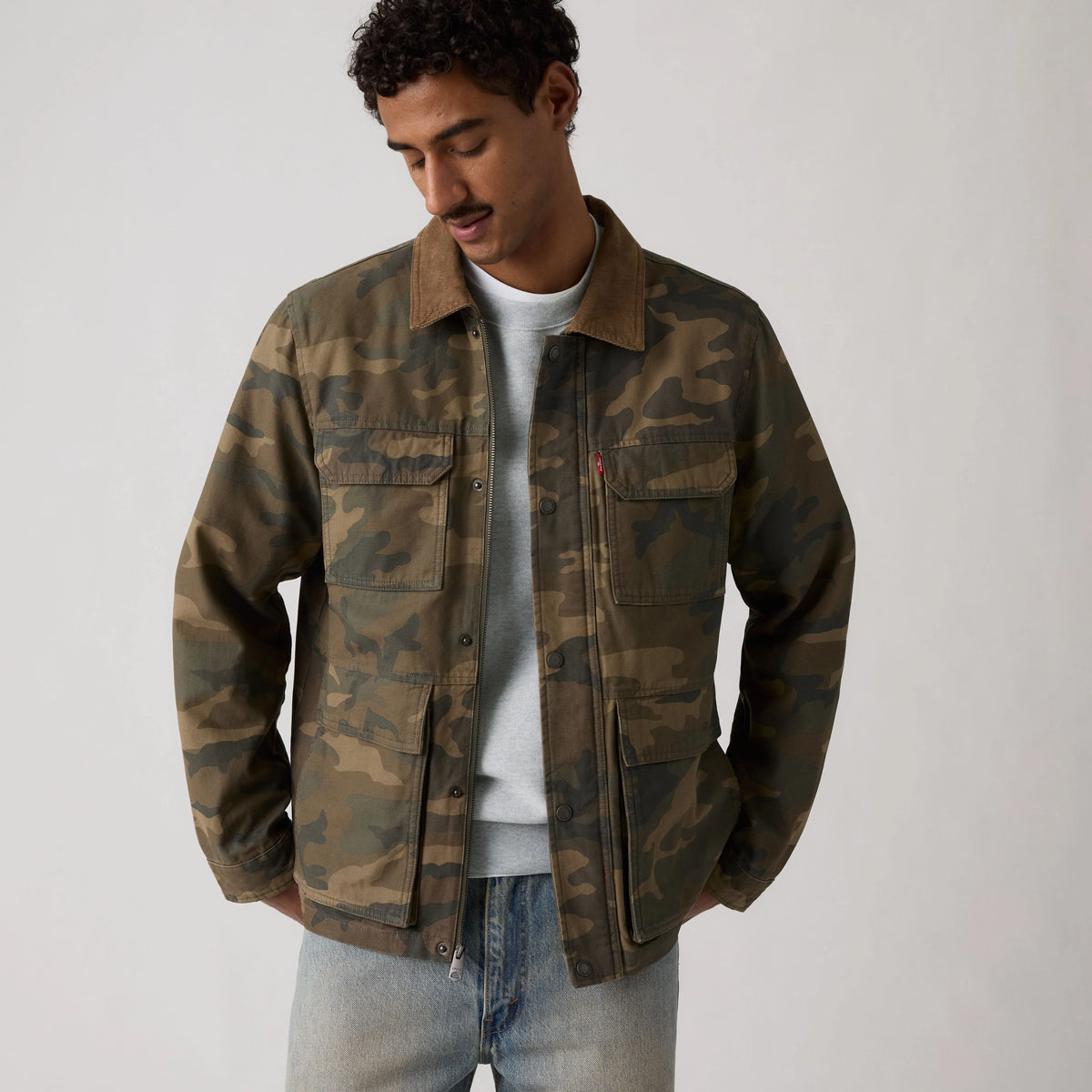Barn Jacket - Camo - Green