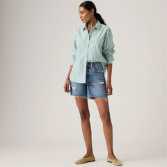 501®  Mid Thigh Women's Shorts - Resign Now - Medium Wash