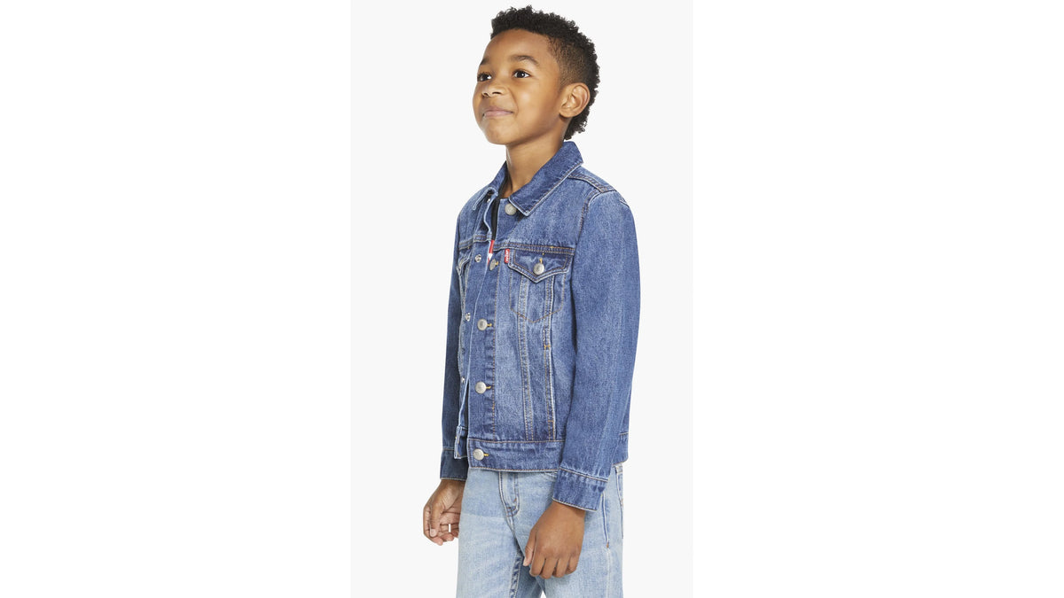 Little Boys Trucker Jacket Little Boys 4-7 - Bristol - Medium Wash