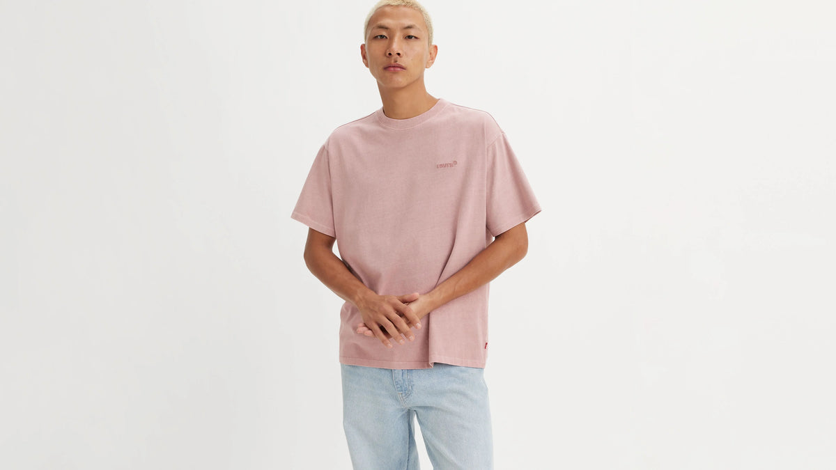 Authentic Red Tab™ Vintage Garment Dye T-Shirt - Woodrose Jersey - Brown