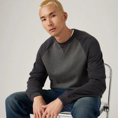 Red Tab™ Crewneck Sweatshirt - Posie Dark Phantom - Black