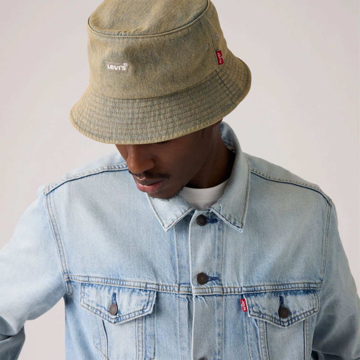 Batwing Bucket Hat - Its Okay - Grey