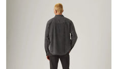 Relaxed Fit Western Shirt - Night Shadow Black Wash - Black