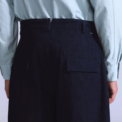 Pleated Men's Trousers - Ivy Wash MOJ - Medium Wash