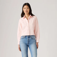Logan Shirt - Dusty Crystal Pink S - Pink