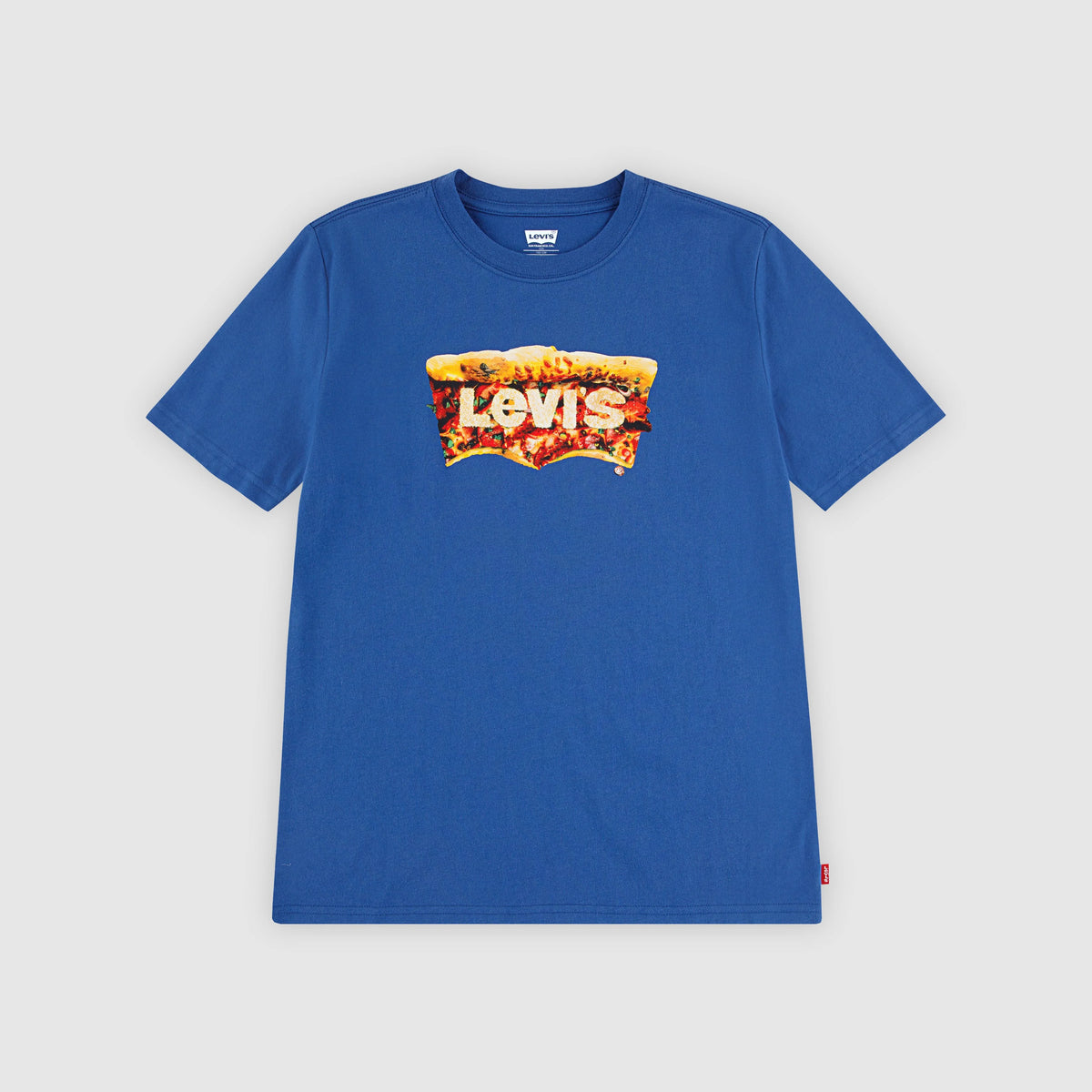 Short Sleeve Batwing Slice Graphic Tee Big Boys 8-20 - True Navy - Blue