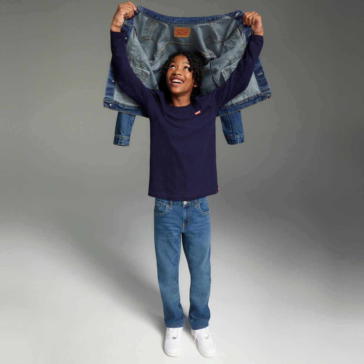 Trucker Jacket Big Boys 8-20 - Bristol - Medium Wash