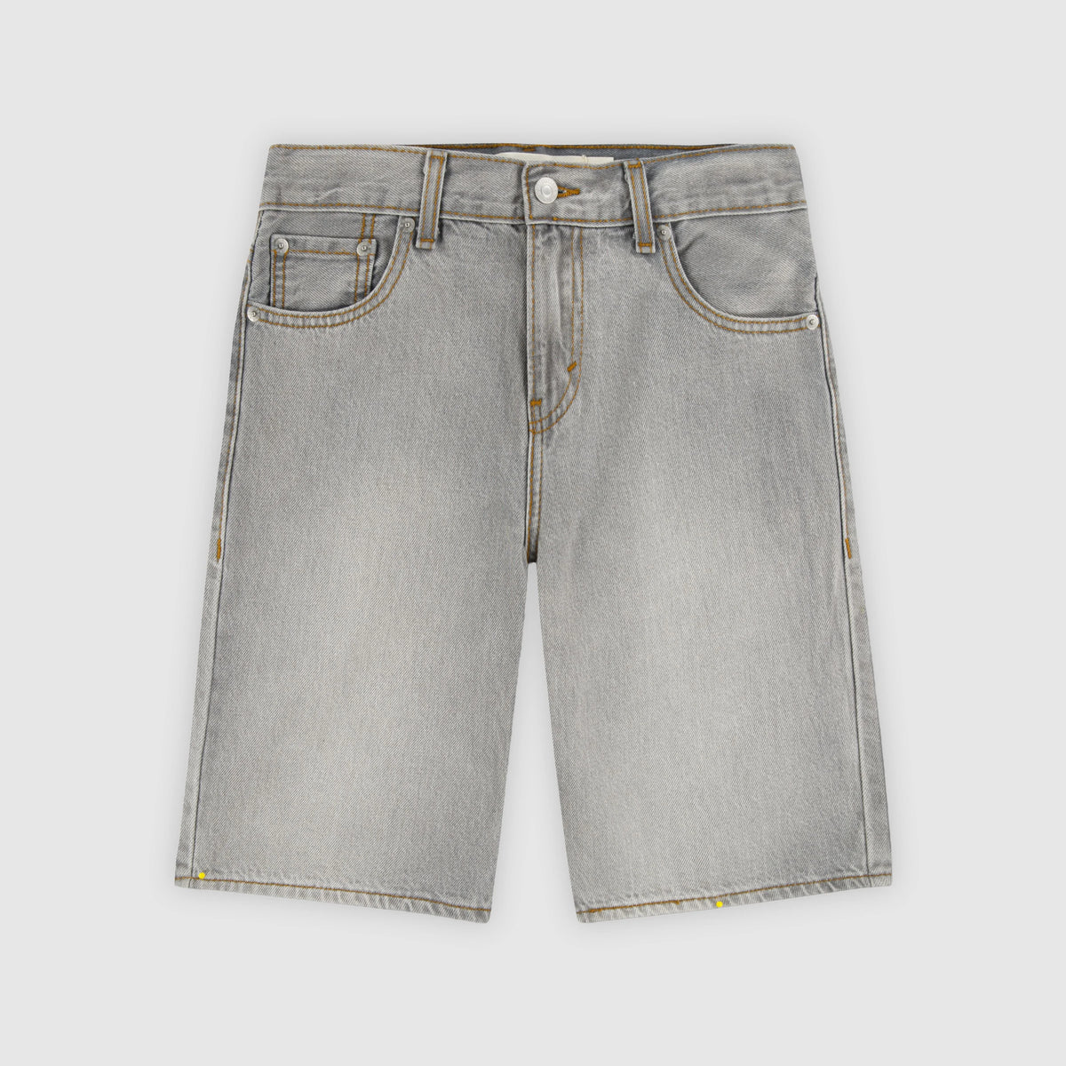 Denim Skate Shorts Little Boys 4-7 - Boulder - Grey