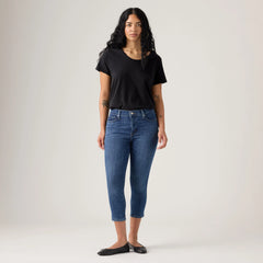 311 Shaping Skinny Capri Women's Jeans - Lapis - Dark Wash