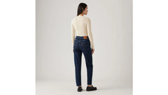 80s Mom Women's Jeans - Eroded Way - Dark Wash