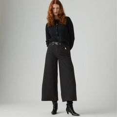 XL Culotte Women's Jeans - Now Hear Me - Black
