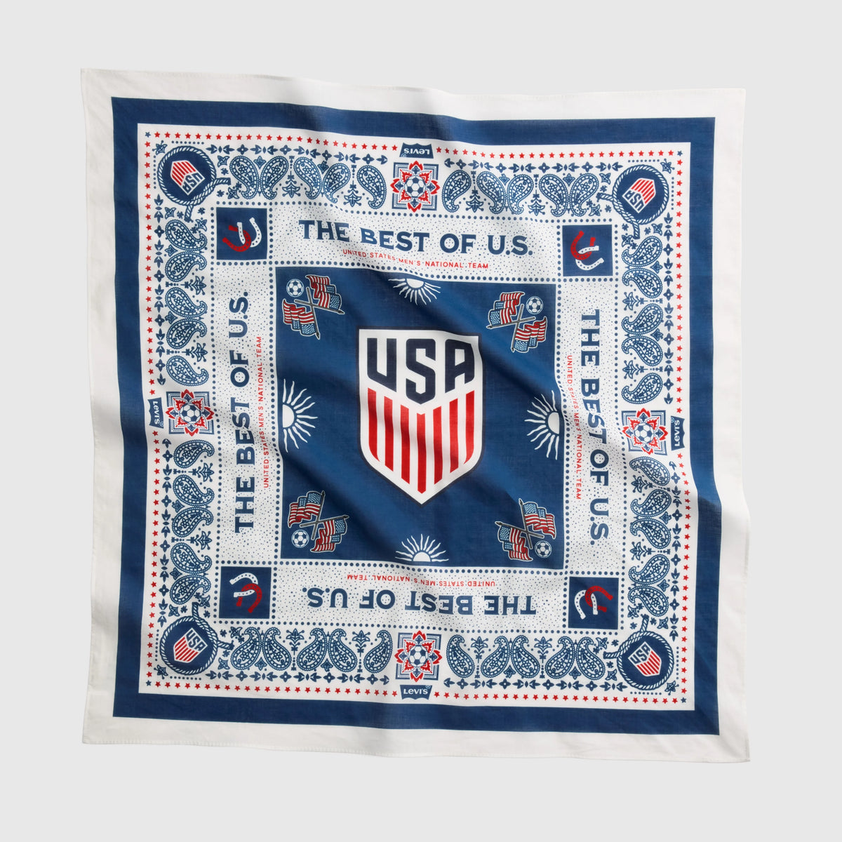 Levi's® U.S. Soccer Bandana - U.S. - Blue