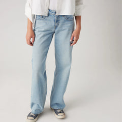 Low Loose Women's Jeans - That's Fashion - Light Wash