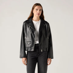 Kendal Moto Jacket - Caviar - Black
