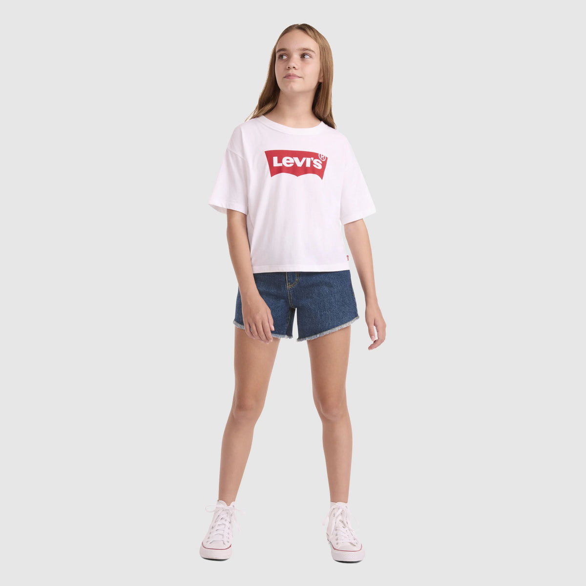 A Line Denim Big Girls 7-16 Shorts - No Filter - Medium Wash