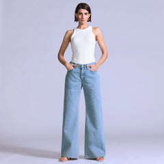 Women's Carve Jeans - Roadie Made of Japan - Light Wash