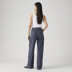 90s Straight Lightweight Women's Pants - Breezy India Ink - Blue