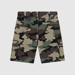 Traditional Cargo Shorts - Cypress Camo - Green