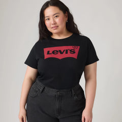 Levi's® Logo Perfect T-Shirt (Plus Size) - Black