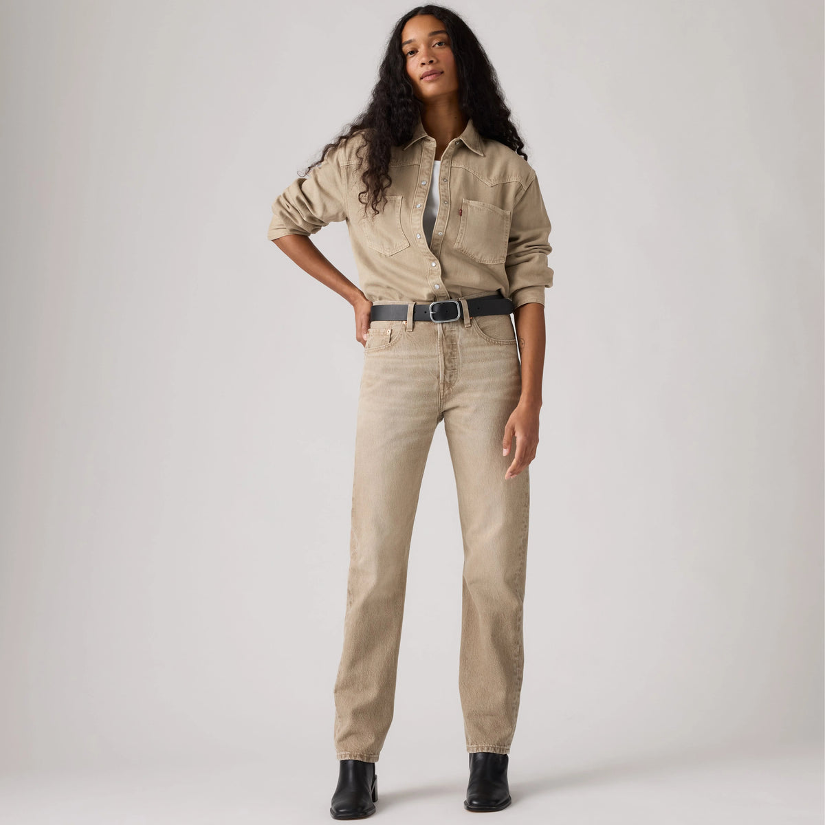 501® Original Fit Women's Jeans - Chipped Winter Twig - Brown