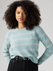 Fairisle Snowflake Sweater - Fairisle Stripe - Multi-Color
