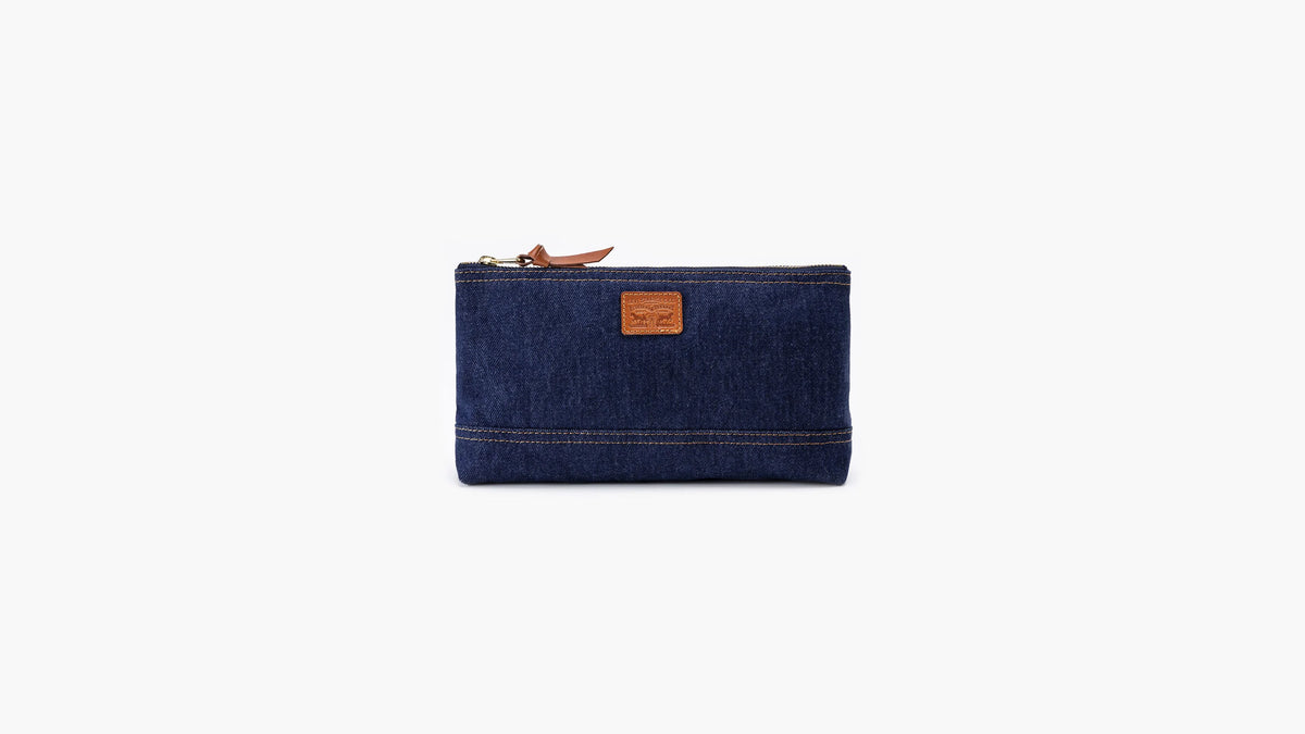 Denim Pouch - Denim - Dark Wash